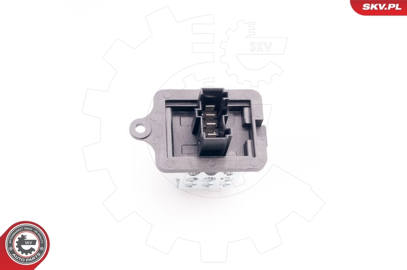 Resistor, interior blower